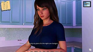 Sunshine Love 50 slams with big tits in 3D game