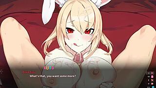 Sky Tower Game with Flovia and Doks Tiny in SEXY HENTAI ACTION!