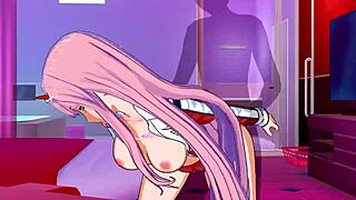 darling in the franxx zero two 3d hentai is pure fire! 🔥