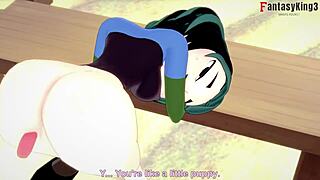 Total Drama Island Gwen in action, fucking and sucking
