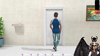 vtuber dives into college kings part 9 with milf and teen 18+ college vibes in 3d hentai game style 😎