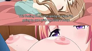 What if videos accidentally sync right at the intense orgasm moment in hentai?