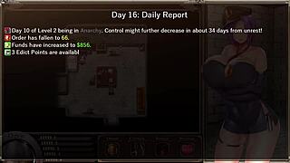 Three guys unload on guard’s butt in prison bathroom - Karryn’s Ep9