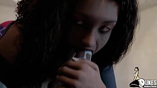 Freaky Co-Eds Slurp and Devour Huge BBC
