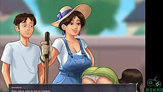 Summertime Saga Ep 36 Sama MILF Montok Laktasi di Luar Ruangan. Payudaranya Meluap!
