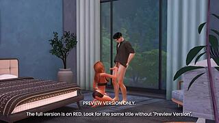 Date Night on Wheels - 3D Hentai Preview with Naughty Celebrity Vibes