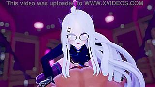 Hina Megane avslöjar en nyfiken 3D tecknad berättelse