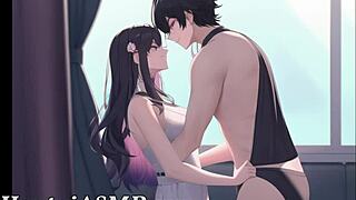 An ass of a girl in different sensual situations - Hentai Pictures