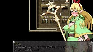 Nympho Priestess Engages in Slutty Actions in Hrpg Scene