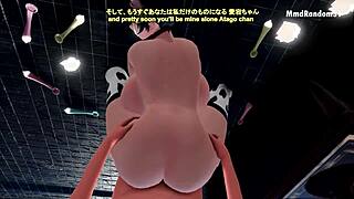 3D Hentai Slut Cheats On Boyfriend With Friend's Big Tits