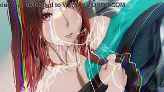 Unbelievable! Demoness with massive tits seduces in manga monster hentai scene