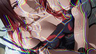 Unbelievable! Demoness with massive tits seduces in manga monster hentai scene