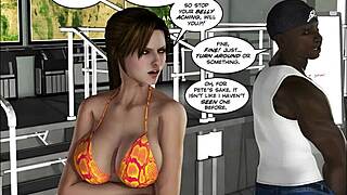 clara ravens starts her sexy outfit adventure in 3d