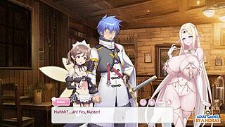 Episode 19 Milking Oriana's Big Tits With Kamaria In Group Creampie