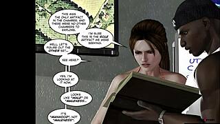 clara ravens starts her sexy outfit adventure in 3d