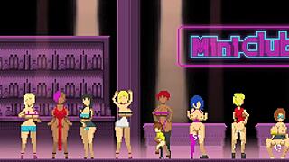 Fucking Cute Girls in Club with Creampie Action in Sexy Hentai Game