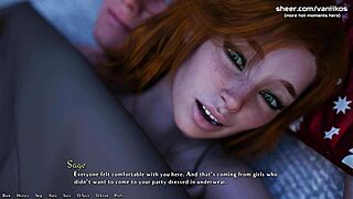 Red headed beauty's tight boobed episode 11