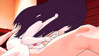 Yuki Onna is too horny to leave the house - 3D hentai