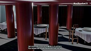 3D Hentai Slut Cheats On Boyfriend With Friend's Big Tits