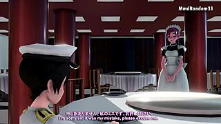 3D Hentai Slut Cheats On Boyfriend With Friend's Big Tits