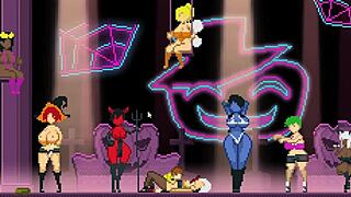Fucking Cute Girls in Club with Creampie Action in Sexy Hentai Game