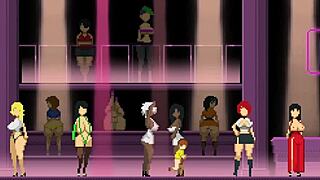 Fucking Cute Girls in Club with Creampie Action in Sexy Hentai Game
