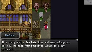 henteria chronicles 3 part 19 features english gameplay with pixel art. the game includes no images or animated scenes.