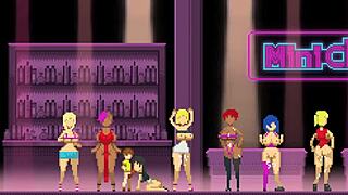 Fucking Cute Girls in Club with Creampie Action in Sexy Hentai Game