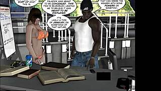 clara ravens starts her sexy outfit adventure in 3d