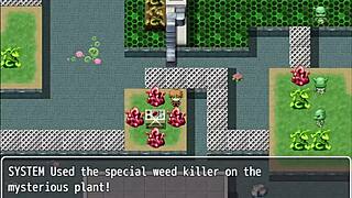 Finally reaching the enemy base end with Sakura Haruno and twins in NTR Police game.