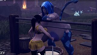 Breeders of the Nephelym Gameplay Clip 33 - Wow, Those Huge Tits!