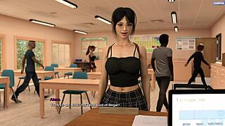 Race of Life 01 - Brunette college teacher invites me to her house for a good hard fucking.