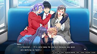 I’ve got these big-boobed married women teachers under hypnosis. Harem Route 1 in Part 29 is insane!
