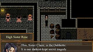 Claire Redfield in Bondage Handjob Action - Claire's Quest Ep 43