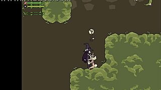 Flower Witch Scenes Part 13: Game Sprite Action Gets Wild and Futanari Hot!
