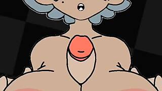 uh, i-i love this marie from splatoon beat banger parody with big tits group animation boobs