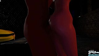 Naughty brunette milf unleashes wild desires outdoors in public pounding