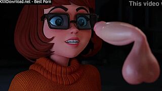 Velma, moraš sesati ta leteči kurac kot v Scooby Doo animacijah