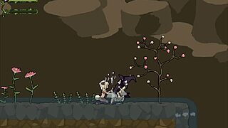 Flower Witch Scenes Part 13: Game Sprite Action Gets Wild and Futanari Hot!