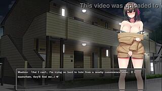 This girl masturbates anywhere and craves to be fucked by a stranger in public hentai