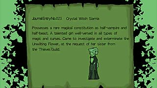 Flower Witch Scenes Part 13: Game Sprite Action Gets Wild and Futanari Hot!