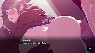 Magicami dx hanabi shows passionate asian cheerleader in hentai japanese style. She gets wild with intense moves!