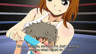 Anime Martial Arts Girls Dominate in Dante’s Inferno with Fierce Wrestling and Femdom Power Moves.