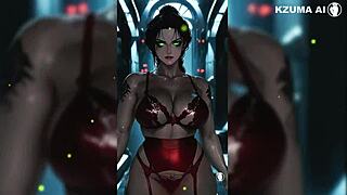 Bbw Gostosa et Safada montre son corps hentai curvy dans des scènes cochonnes générées par IA