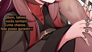 hu tao ultimo rito gangbang with femdom joi hentai