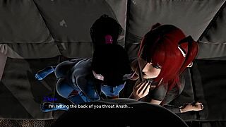 Can this demon girl and curvy redhead really blow your monster cock like that?