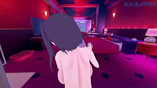 Ouro Kronii and Kiryu Coco, you're getting intense creampie sex in this Hololive VTuber POV hentai