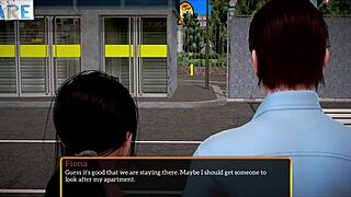 My New Family 460 with a busty milf in erotic anime gameplay