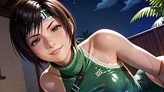 Cock training with Tifa and Aerith this summer