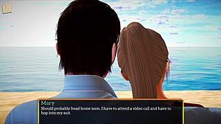 My New Family 460 with a busty milf in erotic anime gameplay